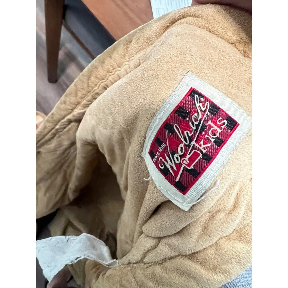 Vintage Woolrich Kids Cabin Quilt | Bear Patchwork | Rustic Lodge Twin Bedding